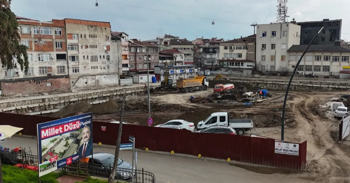 Ordu’da Millet Düzü’nde dönüşüm devam ediyor