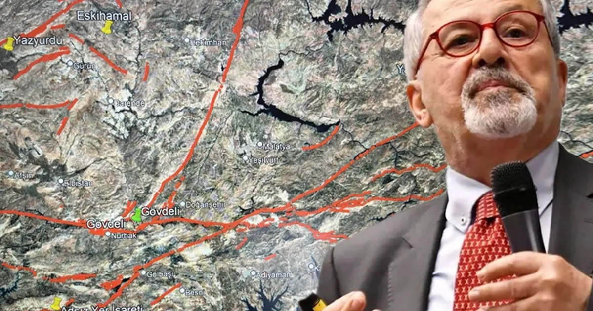 Prof. Dr. Görür’den dikkat çeken paylaşım… Malatya’daki deprem tanımlanmamış fayda meydana geldi