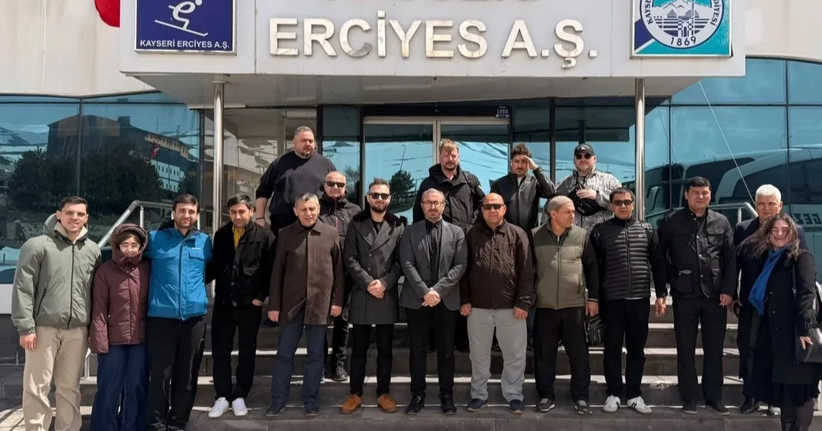 Rusya ve Türkmenistanlı iş insanlarına Erciyes sunumu