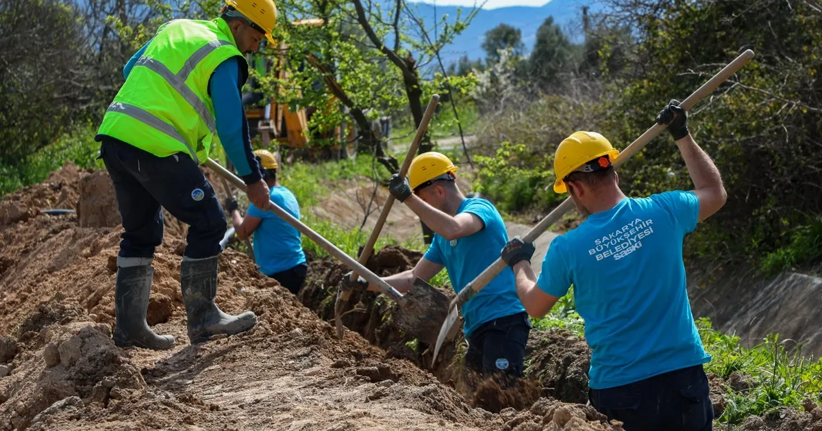 Sakarya Pamukova’da alternatif kaynaklar için altyapı çalışması