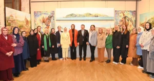 Filistinli çocuklar ve Trabzon'daki köy okullarına destek amacıyla Büyükşehir Belediyesi