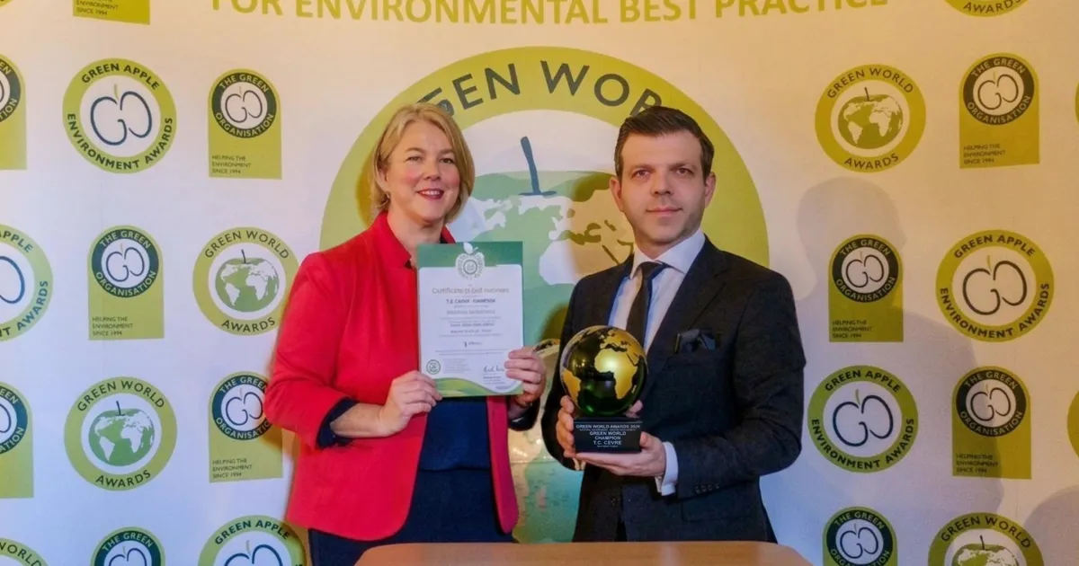 Sıfır Atık Projesi, Galler’de ‘Yeşil Dünya Şampiyonu’ seçildi