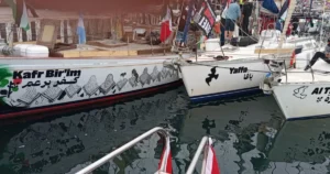 Sumud Filosu, 100’den fazla tekne, Gazze’nin yıkılan mahallelerinin isimleriyle Barselona’dan