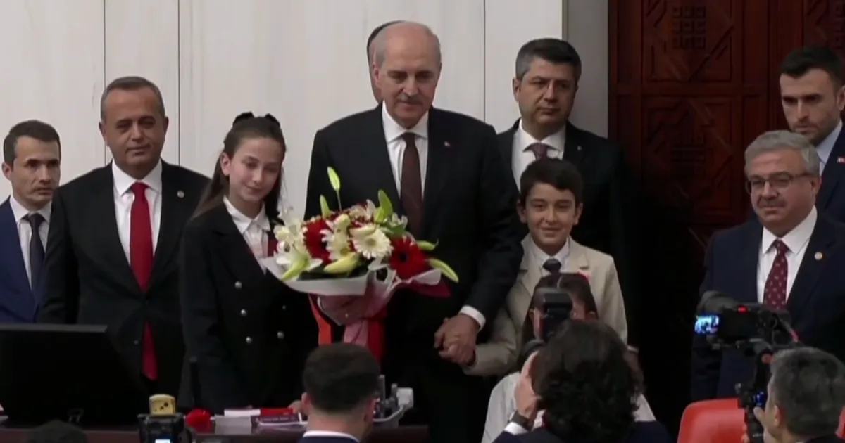 TBMM’de özel oturum… Meclis’i çocuklar yönetti