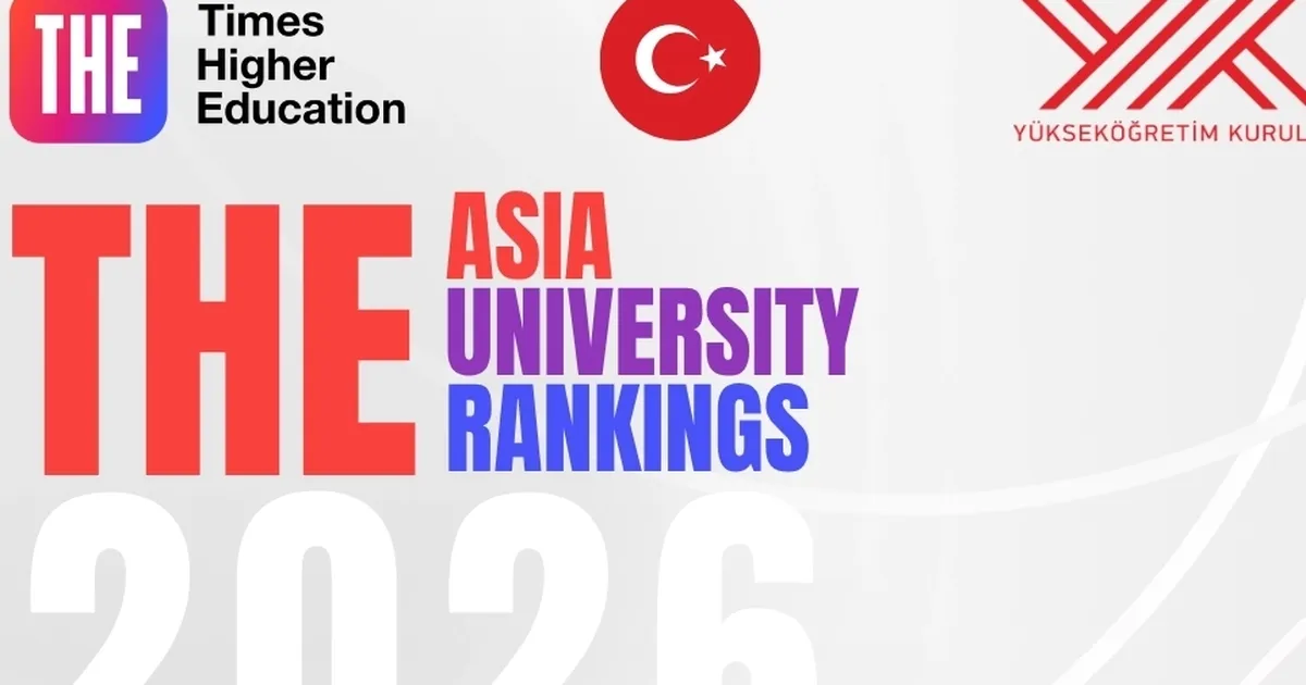 THE 2026 Asya sıralaması belli oldu… Türkiye ilk 3’te yer aldı