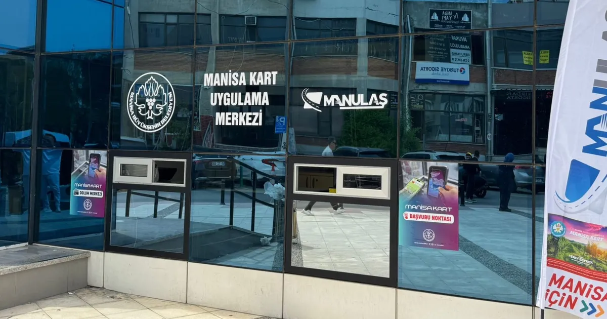 Yeni ManisaKart noktası hizmete başladı