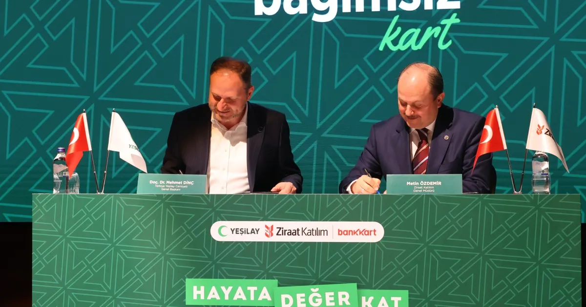 Ziraat Katılım ve Yeşilay’dan anlamlı iş birliği