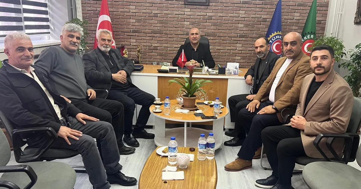Ağrı ASKF’den Şeker-İş’e anlamlı ziyaret