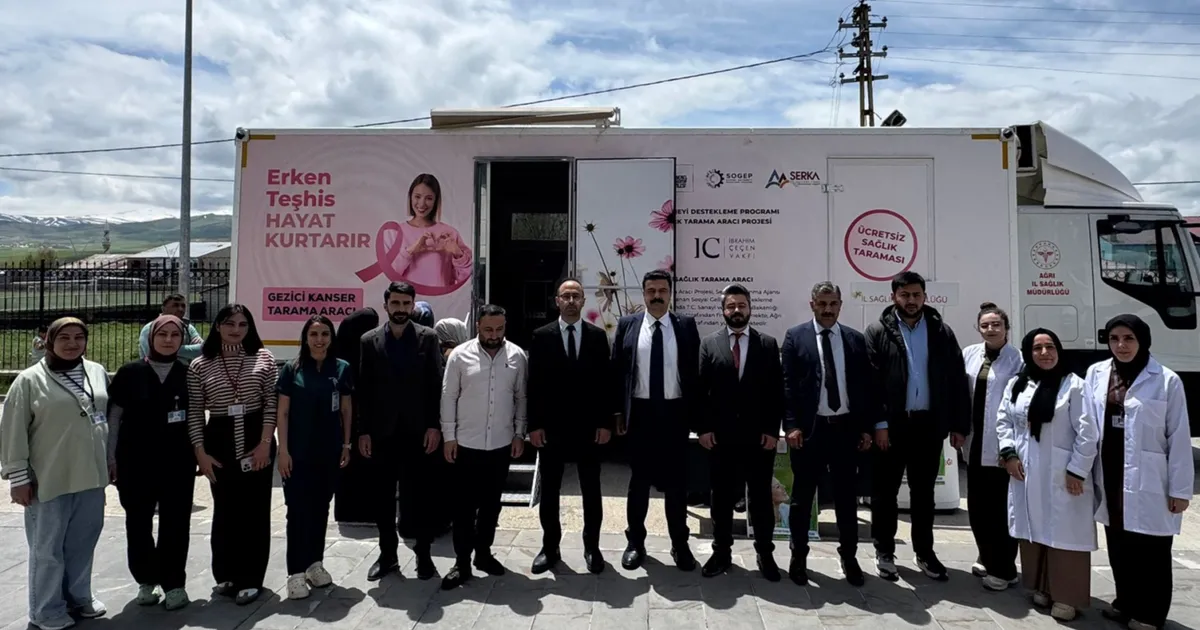 Ağrı İl Sağlık’tan mobil kanser tarama hizmetlerine yerinde inceleme
