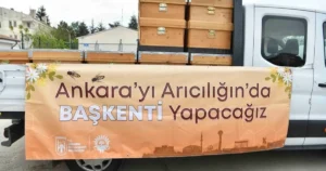 Ankara Büyükşehir Belediyesi, kırsal kalkınmayı desteklemek ve arıcılığı yaygınlaştırmak amacıyla