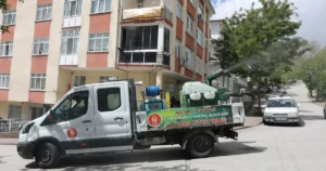 Keçiören Belediyesi Etraf Koruma ve Kontrol Müdürlüğü, hava sıcaklıklarının artmasıyla
