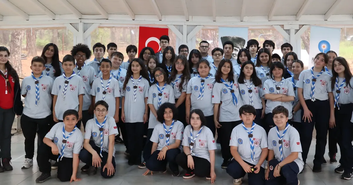 Antalya’da izciler kaynaşma kampında bir araya geldi