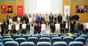 Artvin'de 19 Mayıs kutlamaları kapsamında, Prof. Dr. Mustafa Yaşar Şahin'in