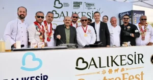 Balıkesir Büyükşehir Belediyesi tarafından gerçekleştirilen 1. Uluslararası Balıkesir Gastronomi Festivali