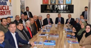 Trabzon Büyükşehir Belediye Başkanı Ahmet Metin Genç, AK Parti Araklı