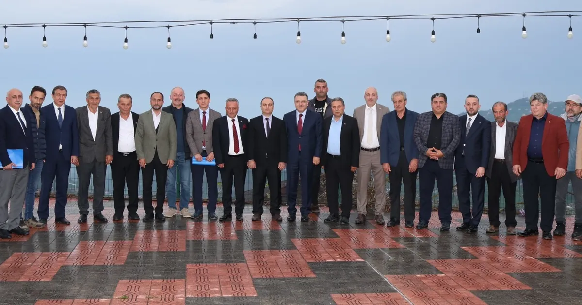 Trabzon Büyükşehir Belediye Başkanı Ahmet Metin Genç, Aygören Vadisi’nde 15