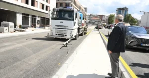 Malatya Büyükşehir Belediye Başkanı Sami Er, Turgut Temelli Caddesi’nin Kurban