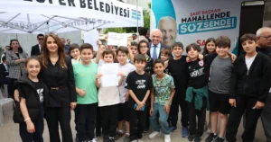 Bursa Nilüfer Belediye Başkanı Şadi Özdemir, “Şadi Başkan Mahallende Söz