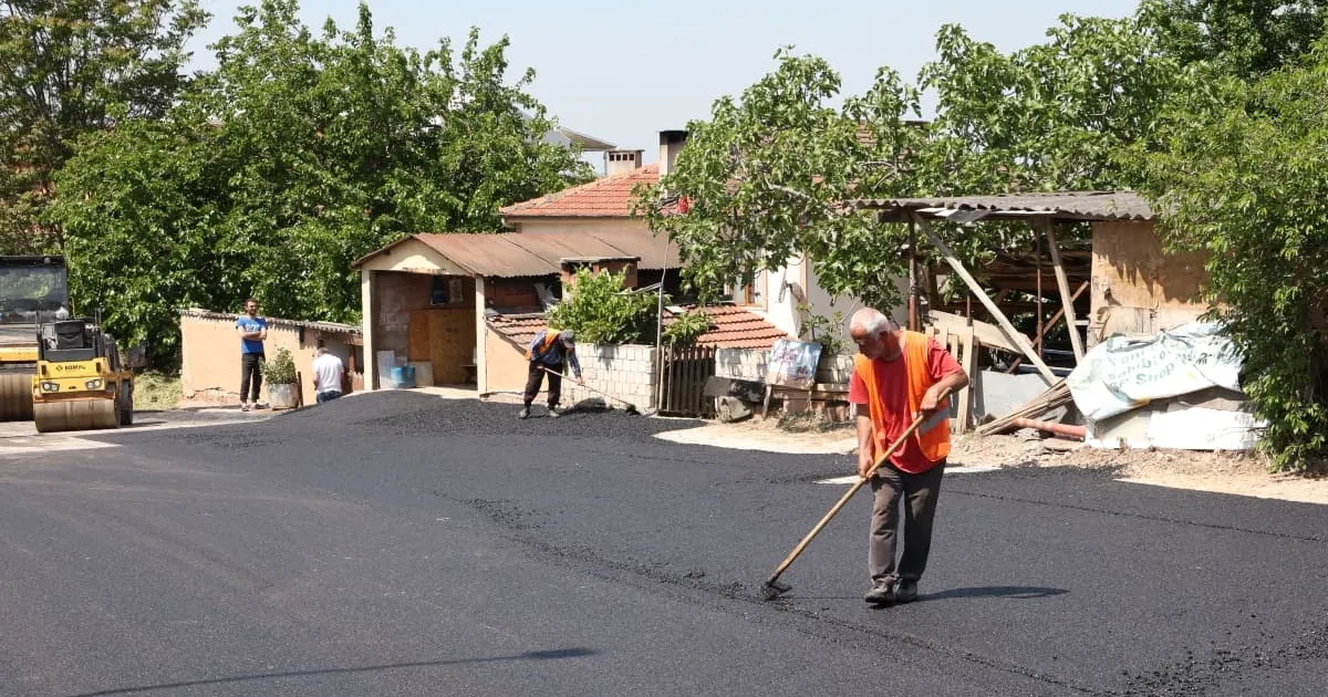 Bursa Osmangazi’de yollar daha güvenli ve konforlu