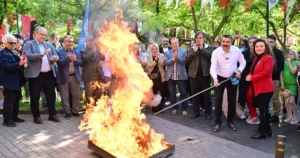 Bursa Yıldırım Belediyesi tarafından düzenlenen geleneksel Hıdırellez Şenlikleri, Karaağaç Mahallesi