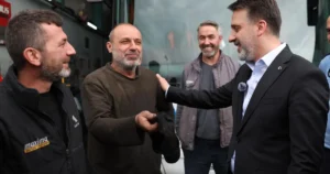 Bursa Büyükşehir Belediyesi Başkan Vekili Şahin Biba, 1 Mayıs Emek