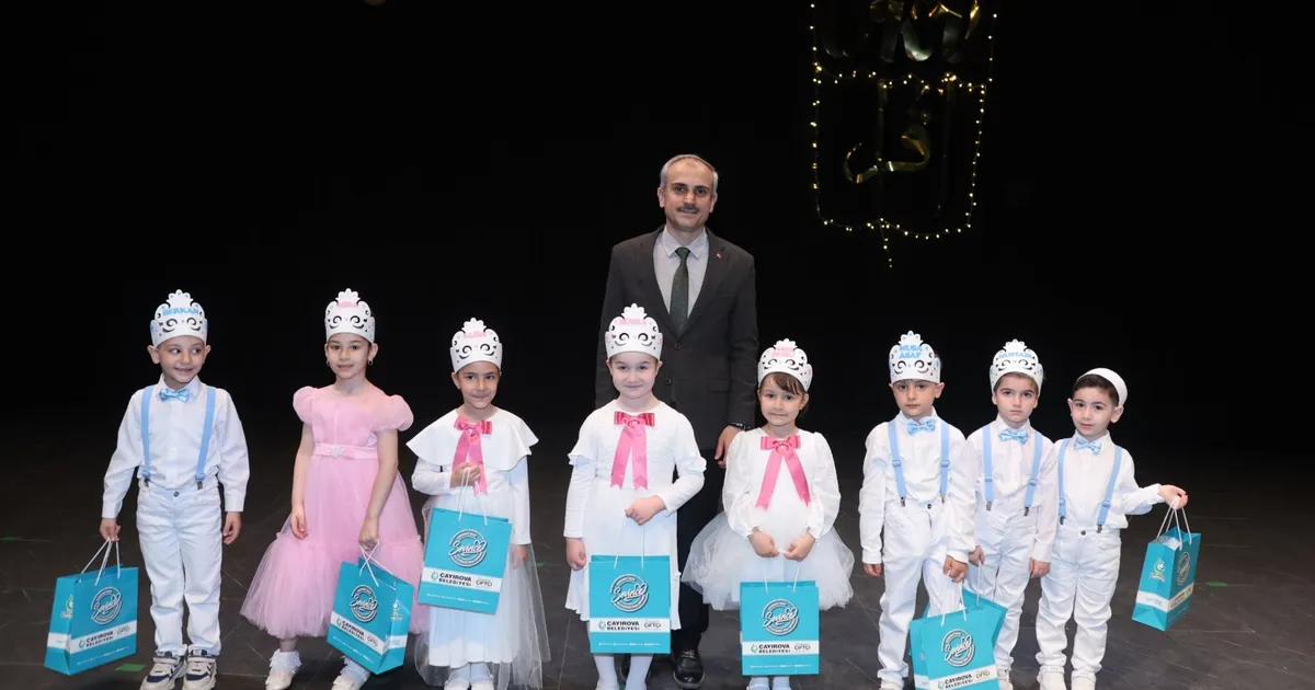 Çayırova’da çocuklar Kur’an’a geçme heyecanı yaşadı