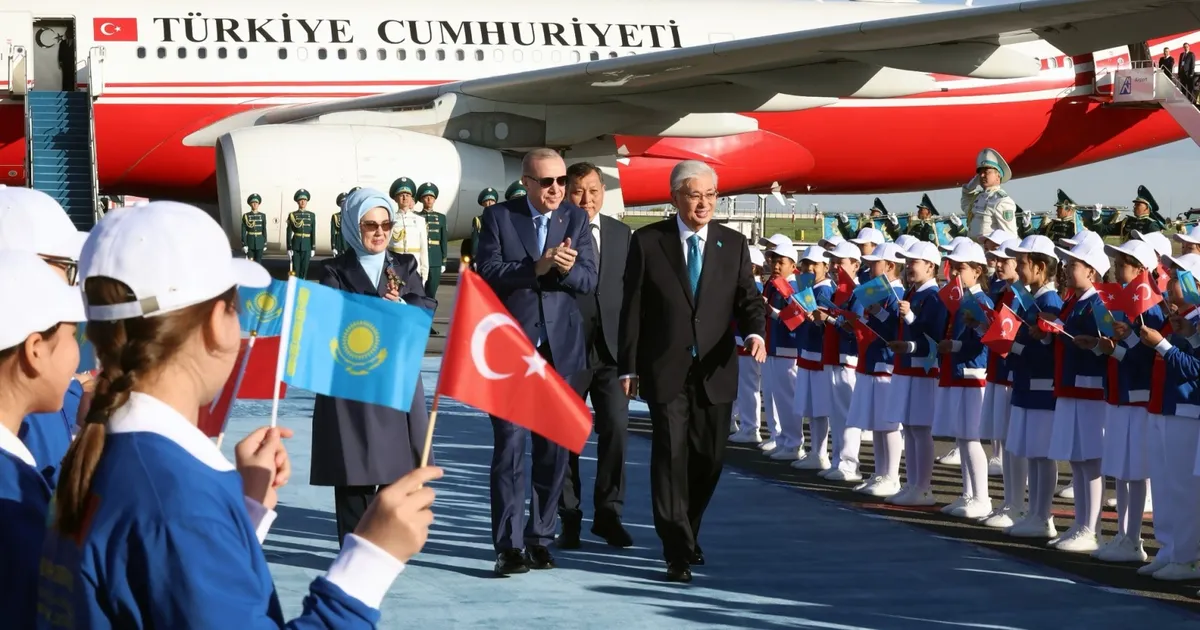 Cumhurbaşkanı Erdoğan Astana’da