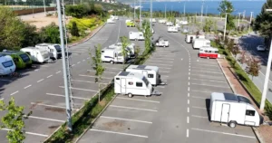 Darıca Millet Bahçesi’nde Kocaeli Büyükşehir Belediyesi iştiraki Akçapark tarafından işletilen