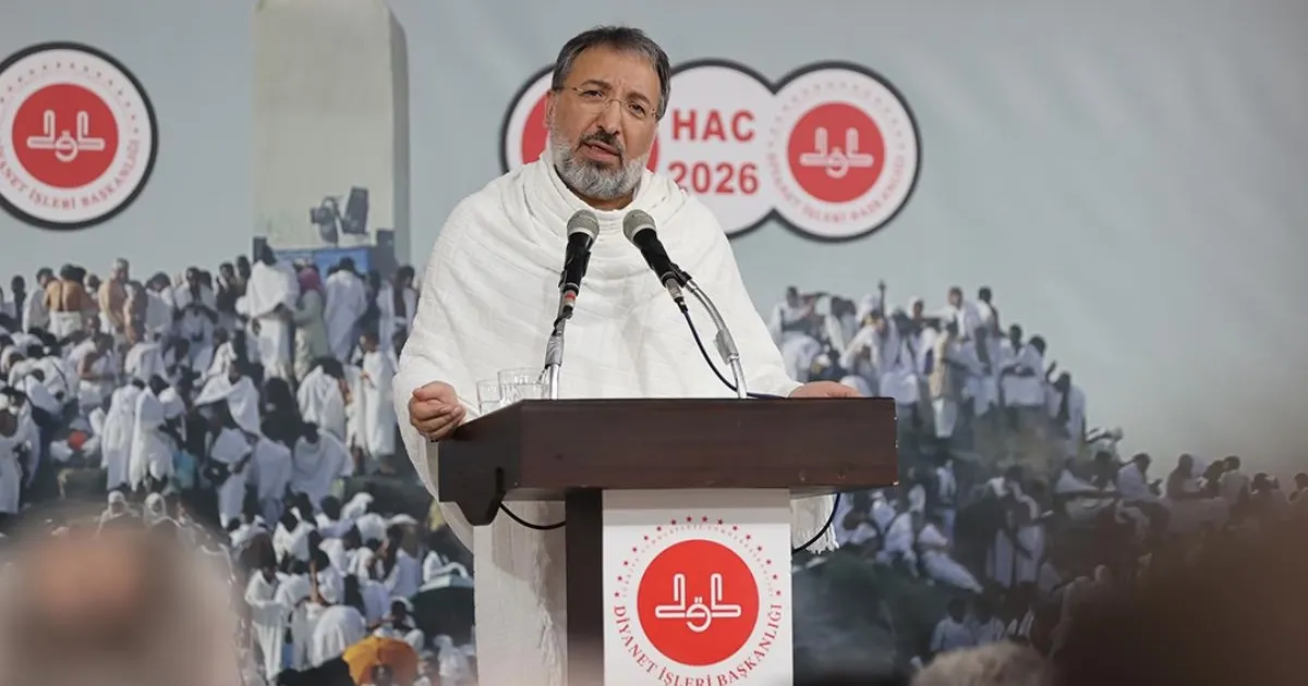 Diyanet İşleri Başkanı Arpaguş’tan Arafat’ta Vakfe duası