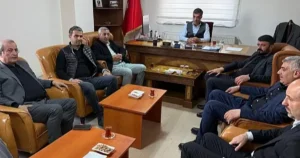 Ağrı'da Doğubayazıt’ta meslek odaları arasında iş birliğini güçlendirmeye yönelik ziyaret