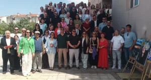 Edirne'de Keşan Anadolu Lisesi mezunları bu yıl ikincisi düzenlenen buluşmada