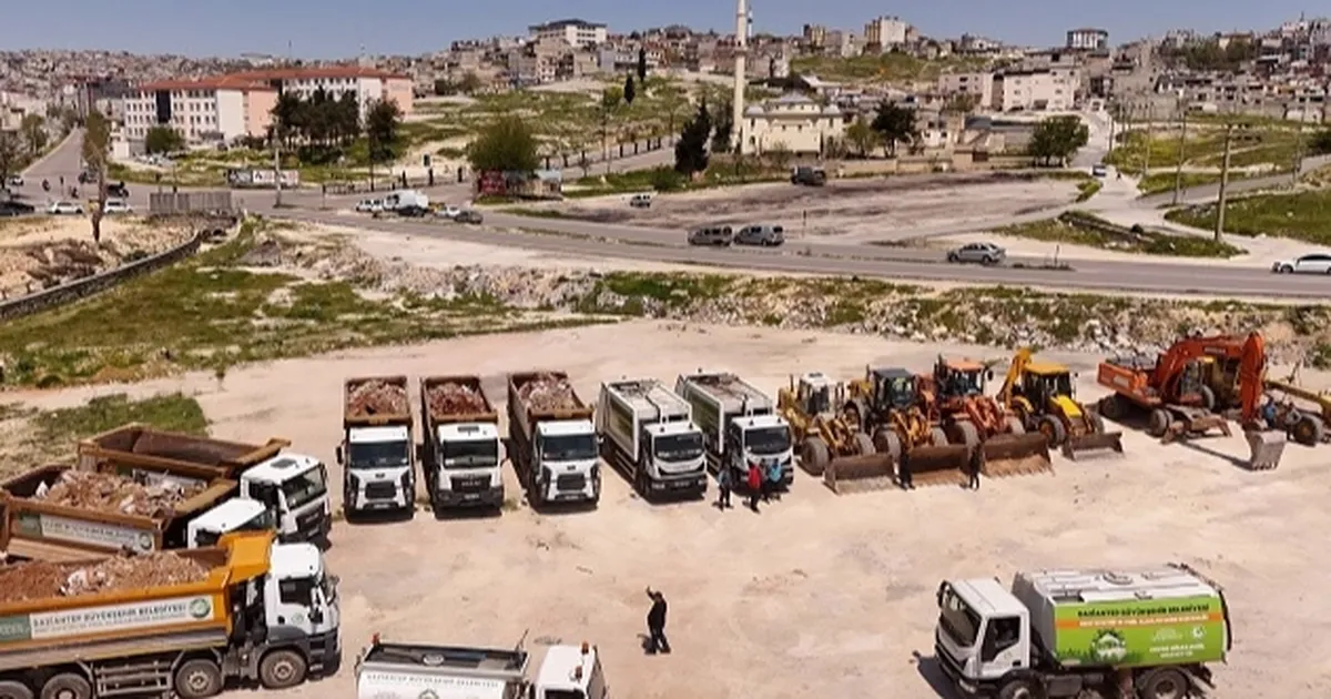 Gaziantep Büyükşehir’den ‘yeşil’ mesai