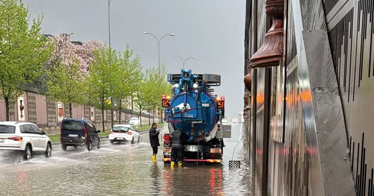Gaziantep’te Alleben Deresi taştı!
