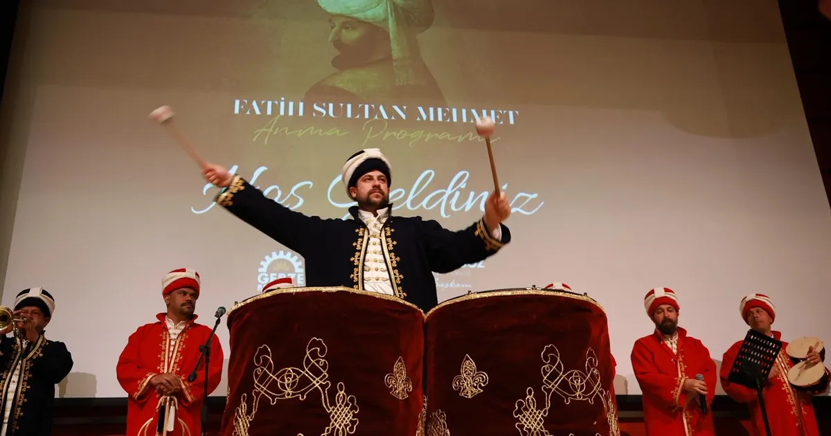 Gebze’de Fatih Sultan 545. sene-i devriyesinde anıldı