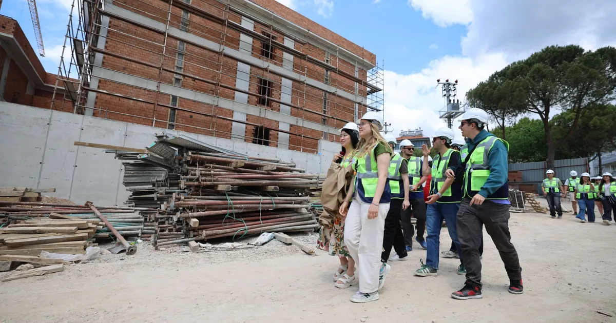 Geleceğin mühendislerinden Muğla’da teknik gezi