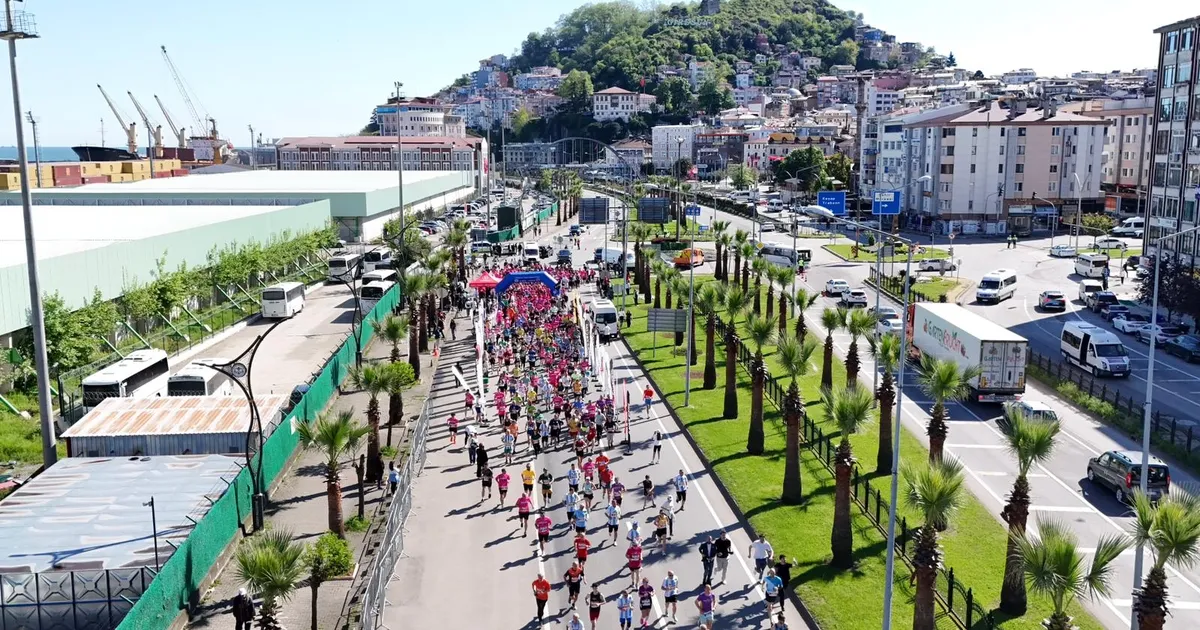 Giresun’da Yarı Maraton coşkusu