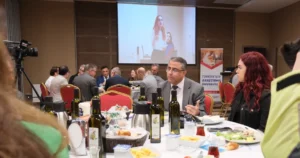GTÜ Rektörü Prof. Dr. Hacı Ali Mantar başkanlığında düzenlenen basın