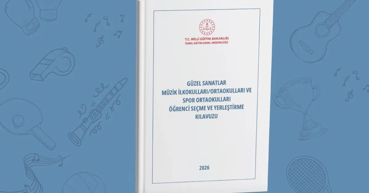 Güzel Sanatlar ve Spor Ortaokulları için başvurular başlıyor