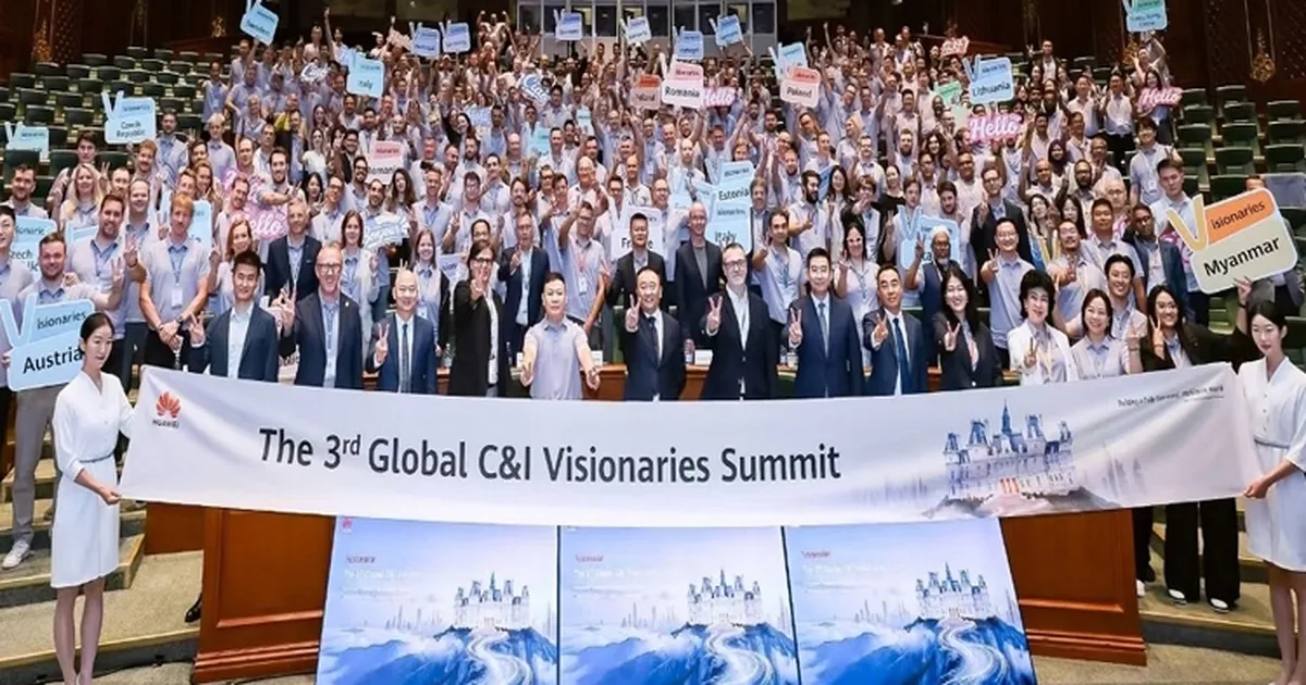 Huawei, farklı sektörlerde daha yeşil bir geleceği şekillendiren 3. Küresel C&I Vizyonerler Zirvesine ev sahipliği yapıyor