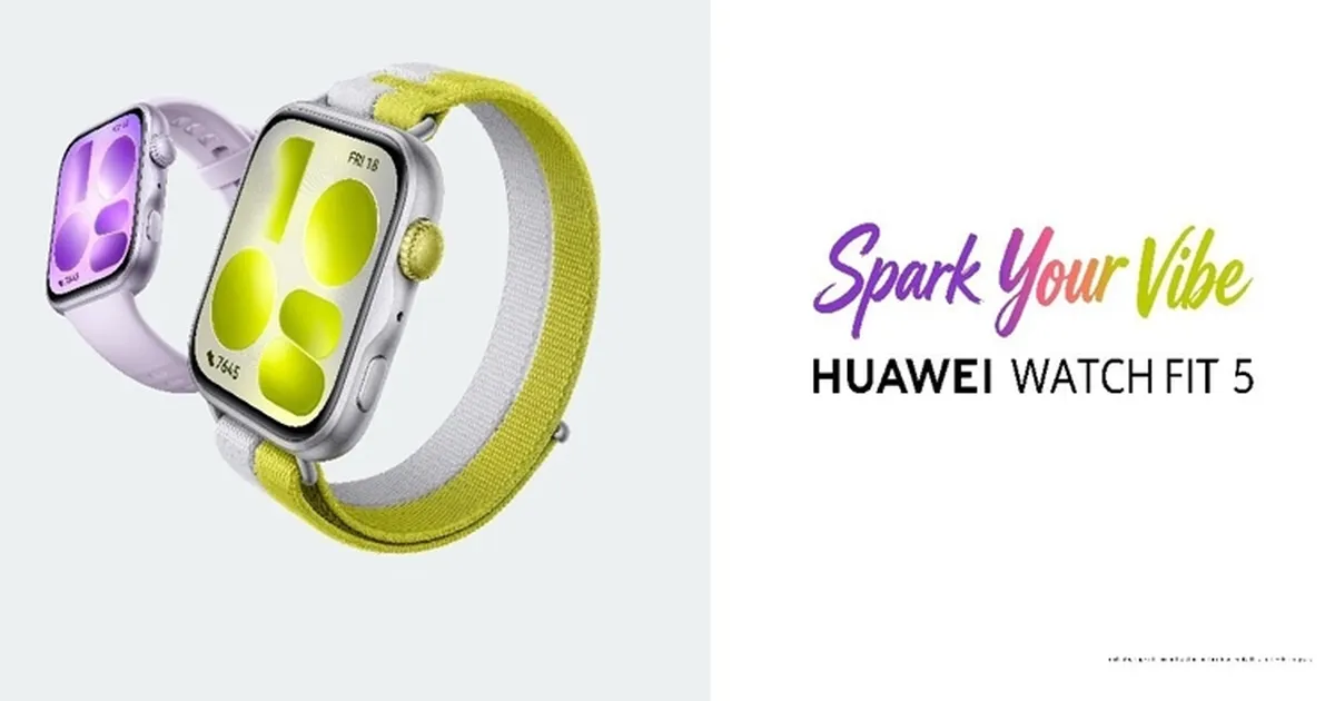 HUAWEI WATCH FIT 5 serisi…. Giyilebilir teknolojide modern şıklığı yeniden tanımlıyor
