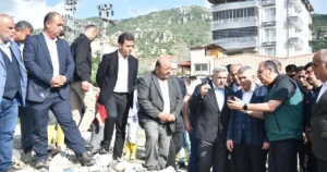 AK Parti Genel Başkan Yardımcısı Hüseyin Yayman, Hatay’ın Samandağ ilçesinde