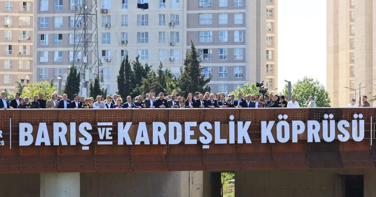 İstanbul Esenyurt’ta ‘Barış ve Kardeşlik’ Köprüsü açıldı