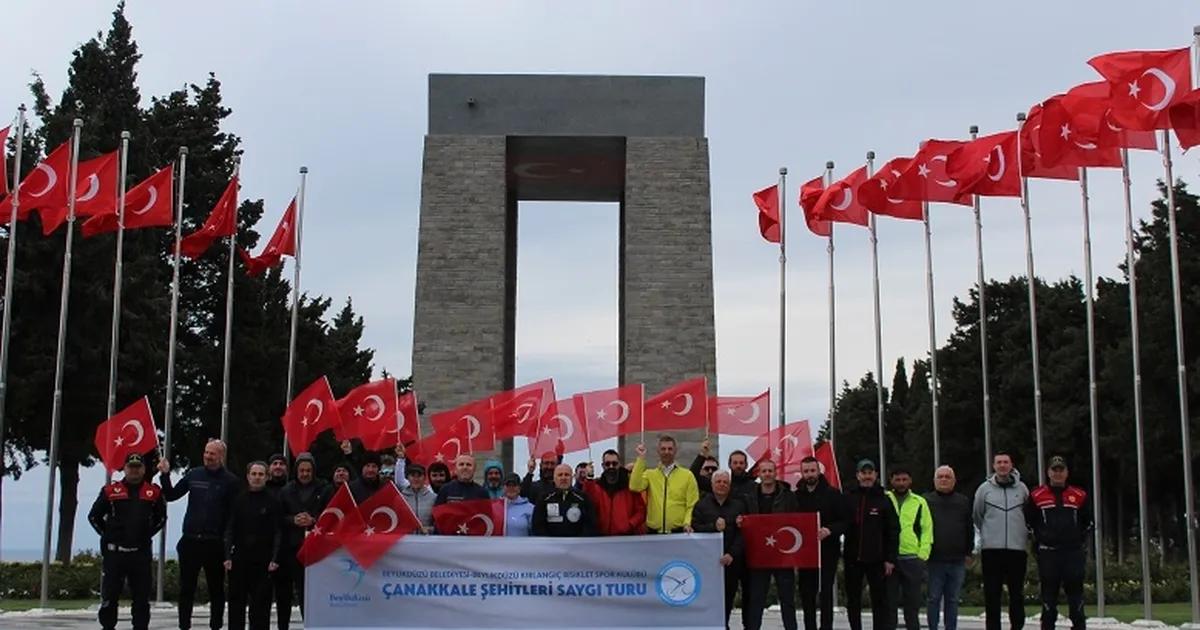 İstanbul’dan Çanakkale’ye saygı pedalı