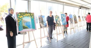 İzmir Çiğli Belediyesi Kaklıç Sanat Akademisi’nde 7 ay boyunca eğitim alan