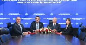 Milli Eğitim Bakanlığı ile Arkas Holding arasında, İzmir’in Urla ilçesinde