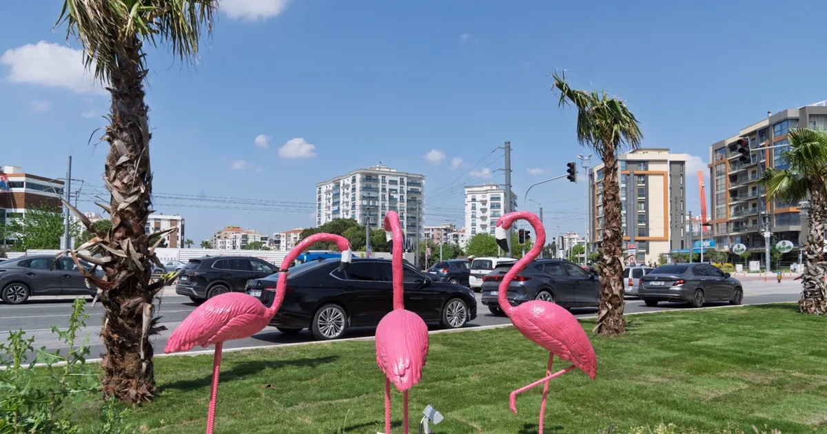 İzmir yaza çiçek açarak hazırlanıyor