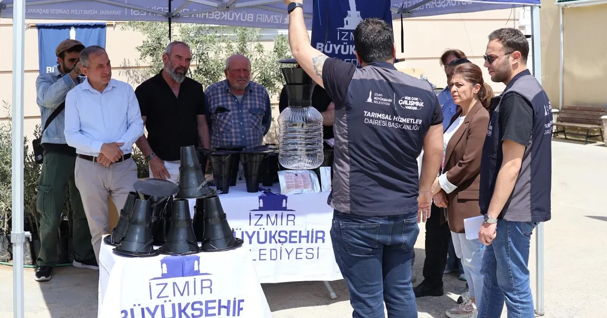 İzmir’de kahverengi kokarca böceğine karşı tuzak