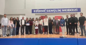 Edirne Gençlik ve Spor İl Müdürlüğü bünyesinde düzenlenen “Gençler Arası