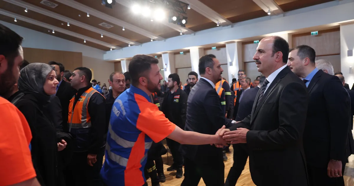 Konya’da Büyükşehir ve KOSKİ’de bayramlaşma