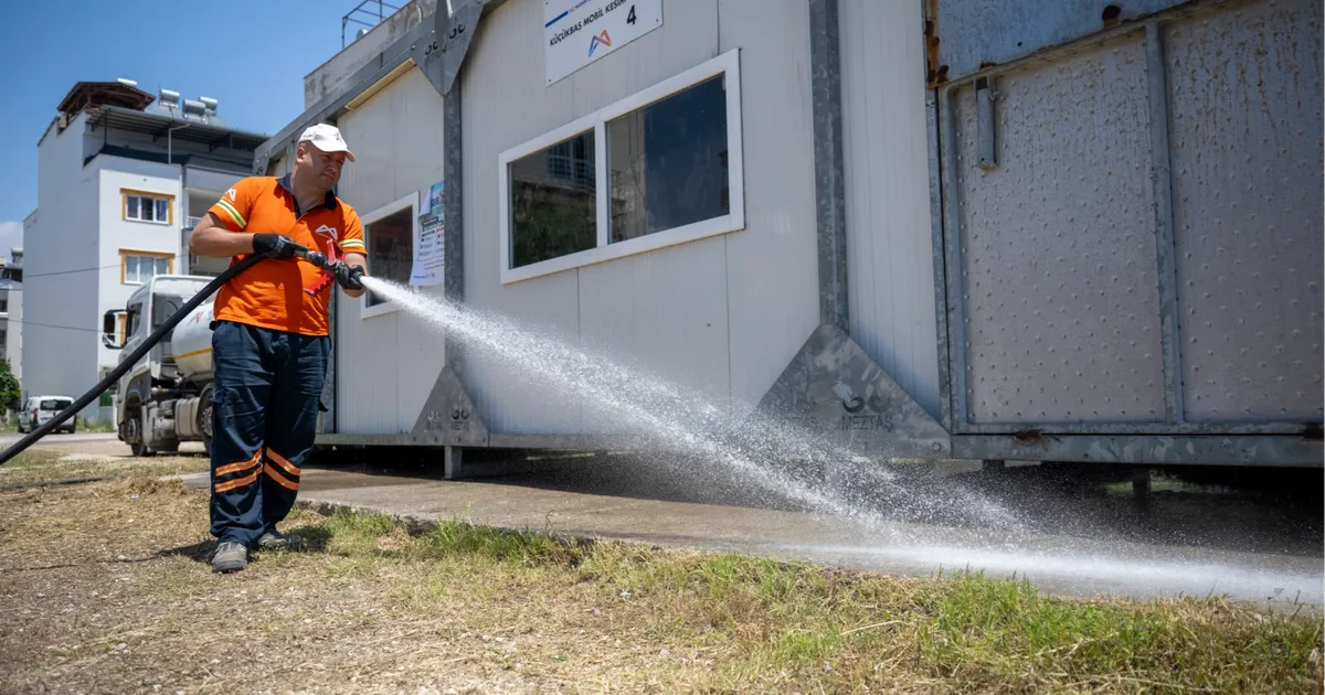 Kurban kesim yerlerinde kapsamlı temizlik